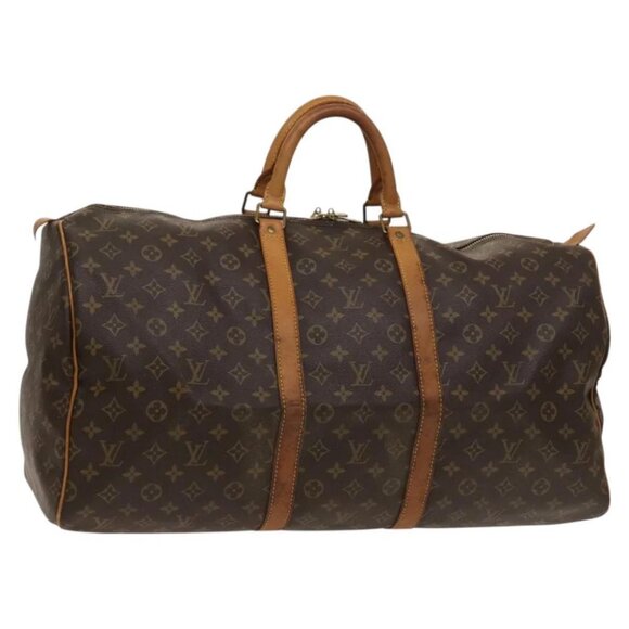 LOUIS VUITTON Monogram Keepall 55 Boston Bag - Picture 1 of 16